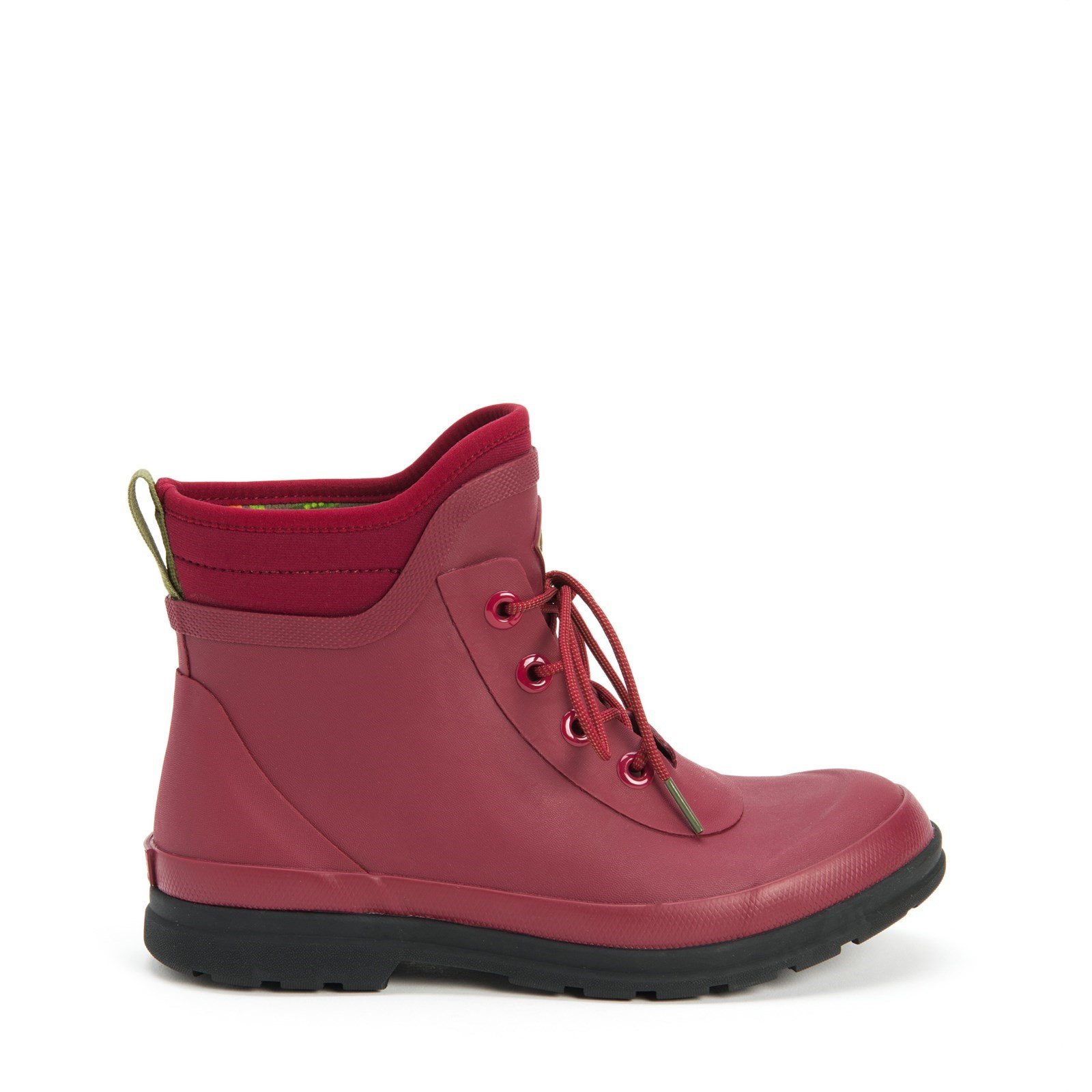 Muck Boots Women's Originals Lace Up Ankle Boot Various Colours 30079 - Berry 9