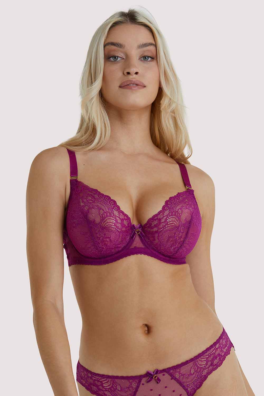 Dita Von Teese Fiamma Magenta Bra 32C
