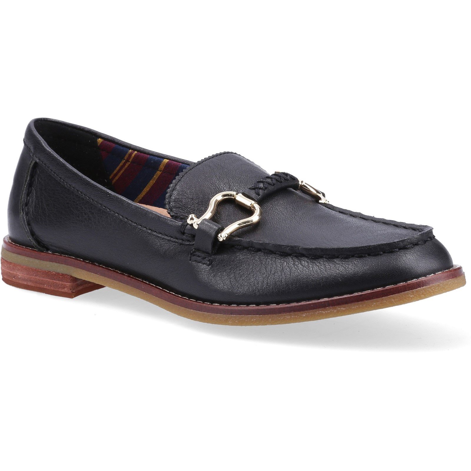 Sperry Women's Seaport Penny Plushwave Shackle Loafer Various Colours 32405 - Black 6