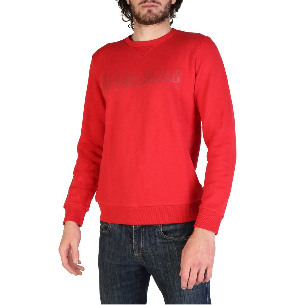 Napapijri Men's Sweatshirt Red BEVORA_N0YIJ8 - red S