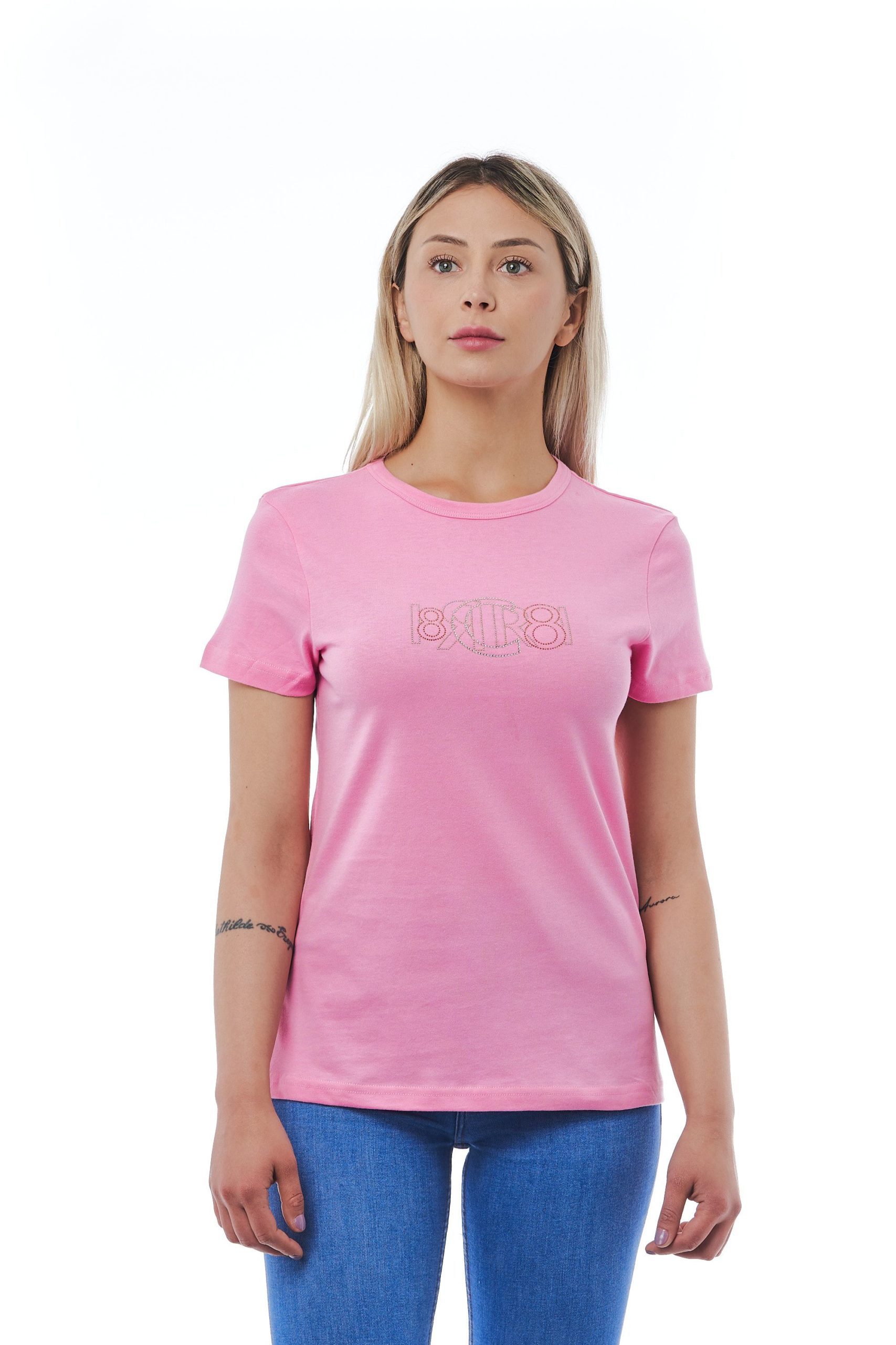 Cerruti 1881 Women's Rosa T-Shirt Pink CE1410195 - M