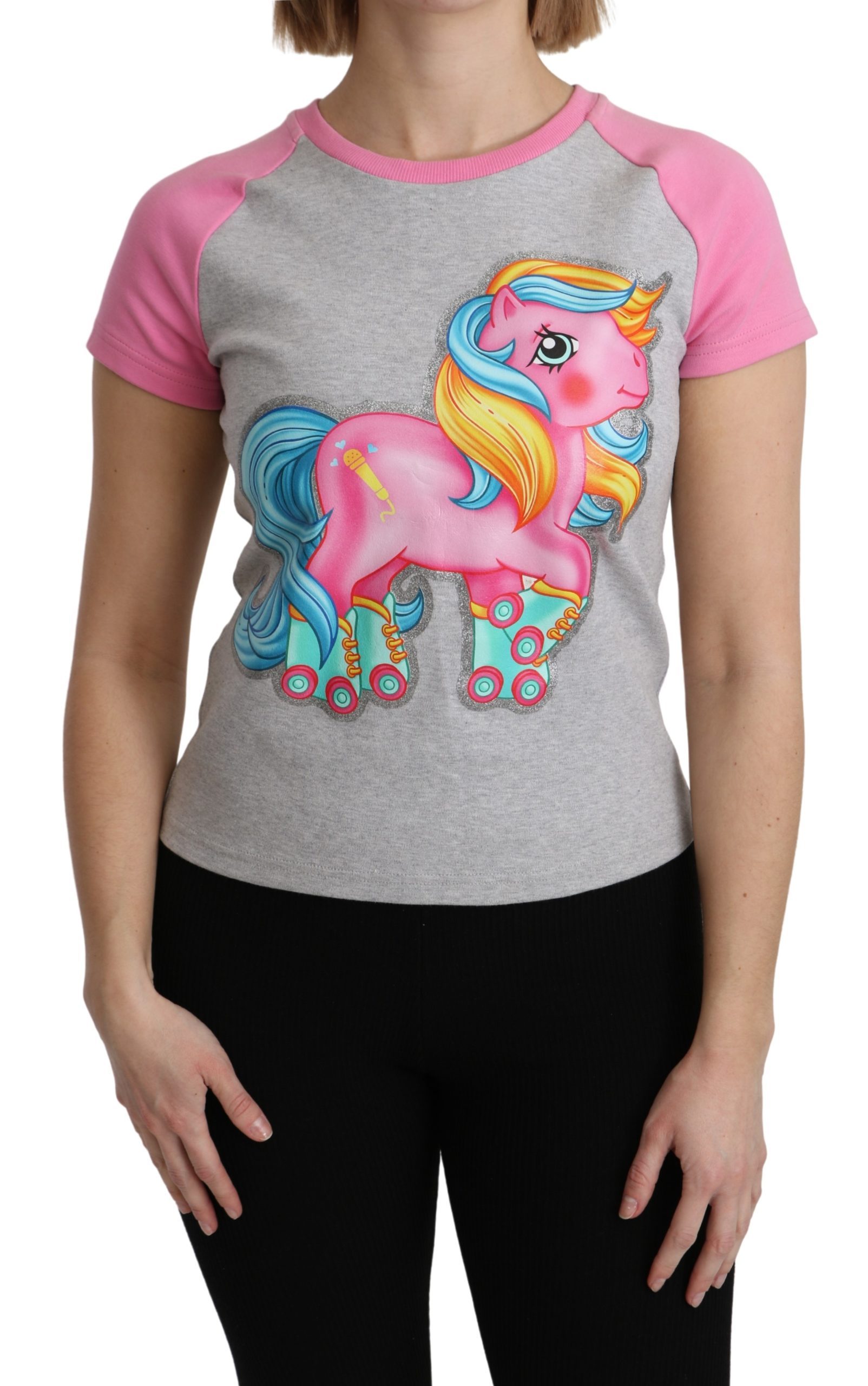Moschino Women's Cotton My Little Pony Top Multicolor TSH5088 - IT36 | XS