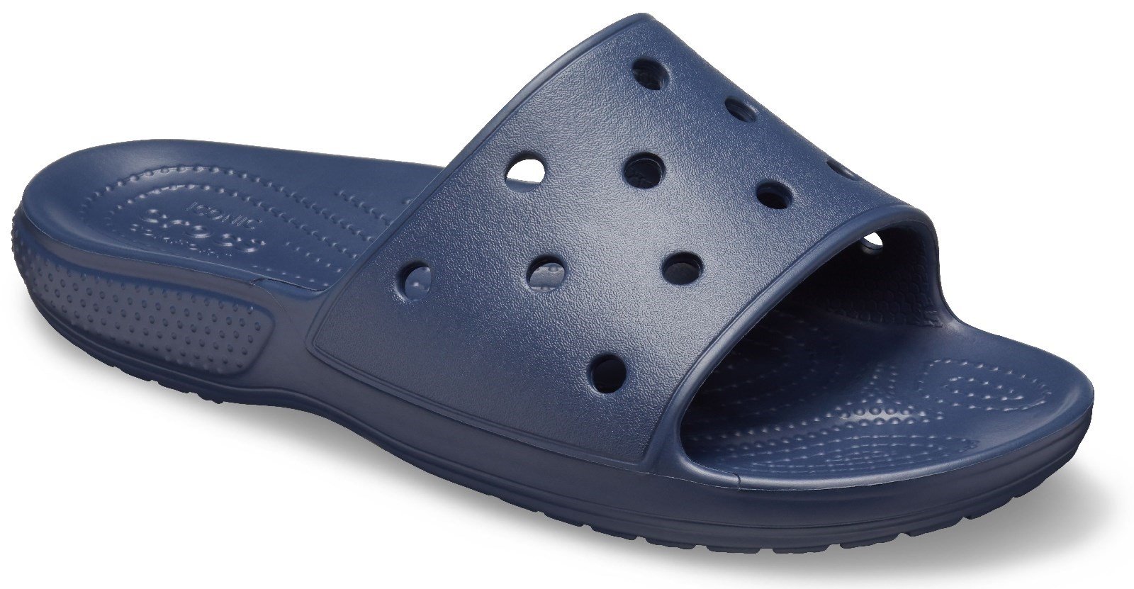 Crocs Unisex Classic Crocs Slide Sandal Various Colours 30608 - Navy 3