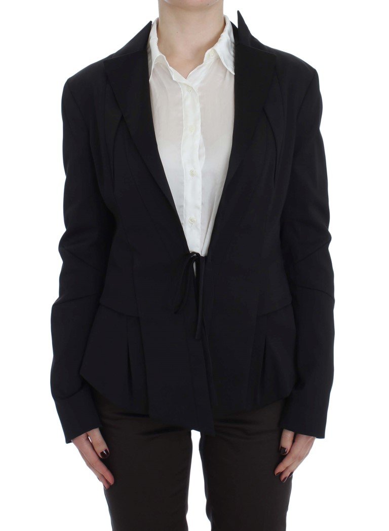 Exte Women's Stretch Single Breasted Blazer Black SIG30905 - IT42|M
