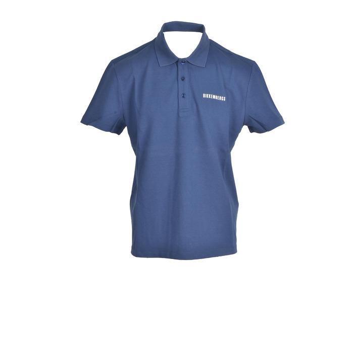 Bikkembergs Men's Polo Blue 322450 - blue S