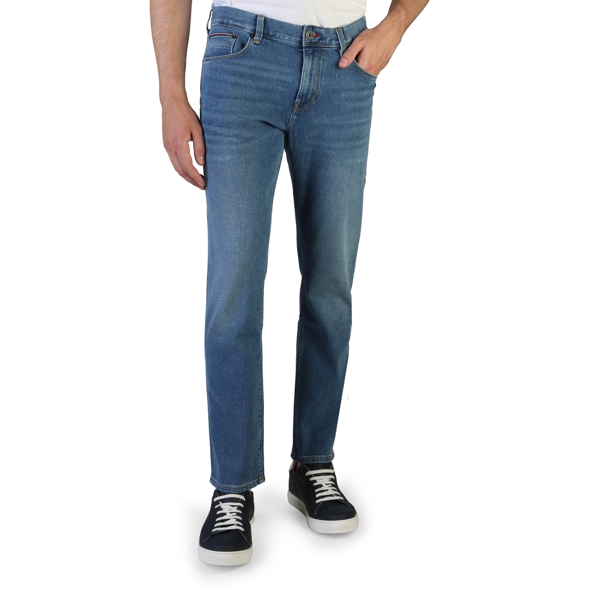 Tommy Hilfiger Men's Jeans Blue MW0MW07082 - blue-1 36
