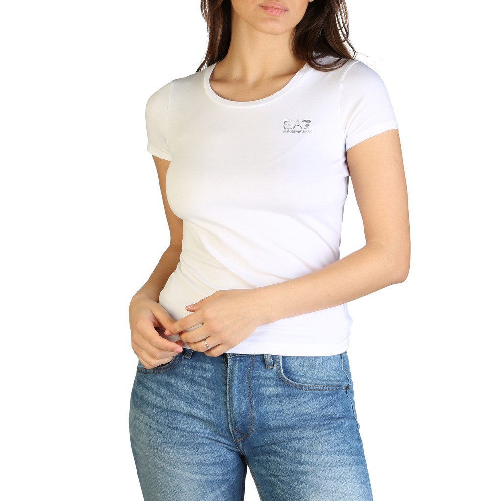 EA7 Women's T-Shirt Various Colours 7VTT01_TJ4FZ - white XXS