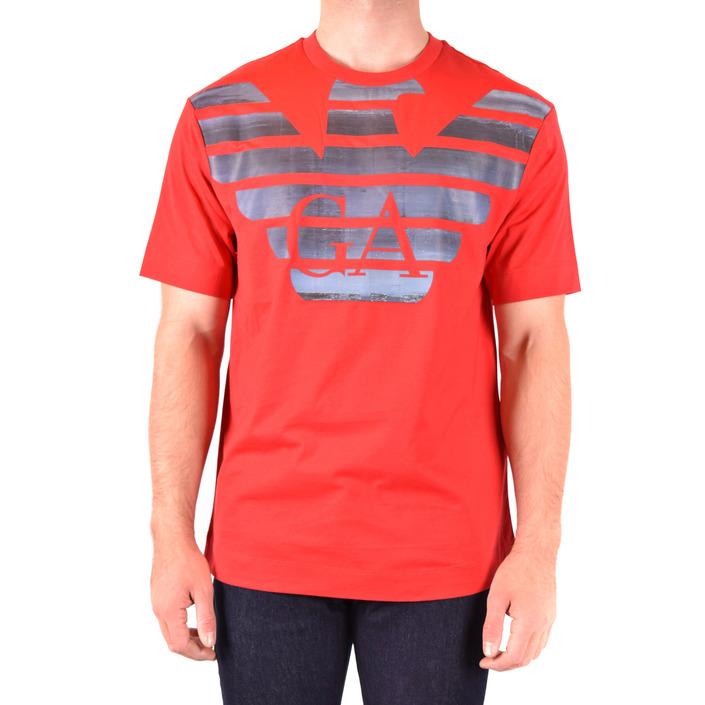 Emporio Armani Men's T-Shirt Red 181982 - red L