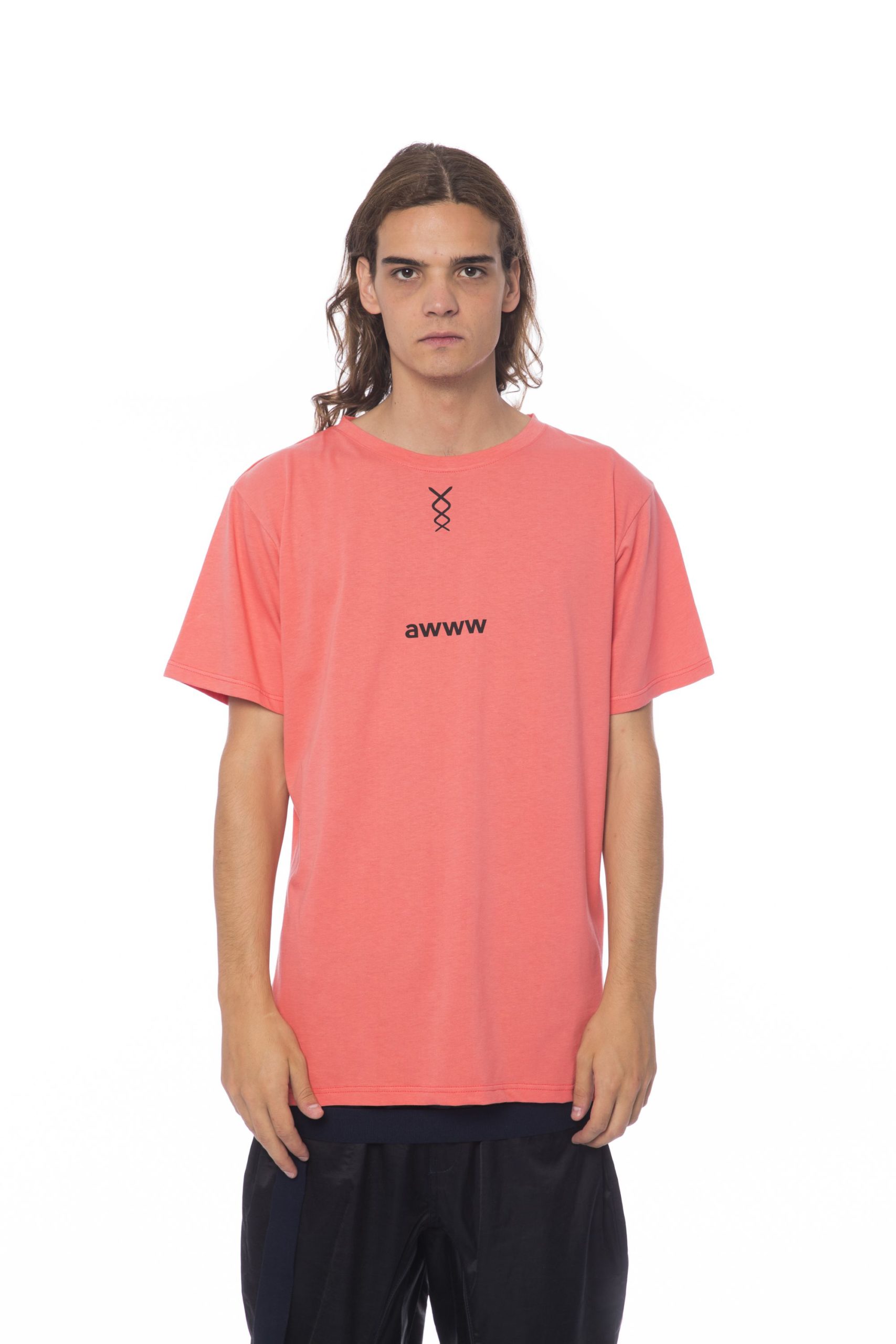 Nicolo Tonetto Men's Salmone T-Shirt Pink NI680317 - M