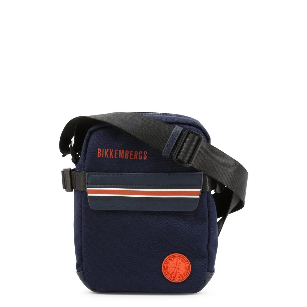 Bikkembergs Men's Crossbody Bag Blue E4APME2A0012 - blue NOSIZE