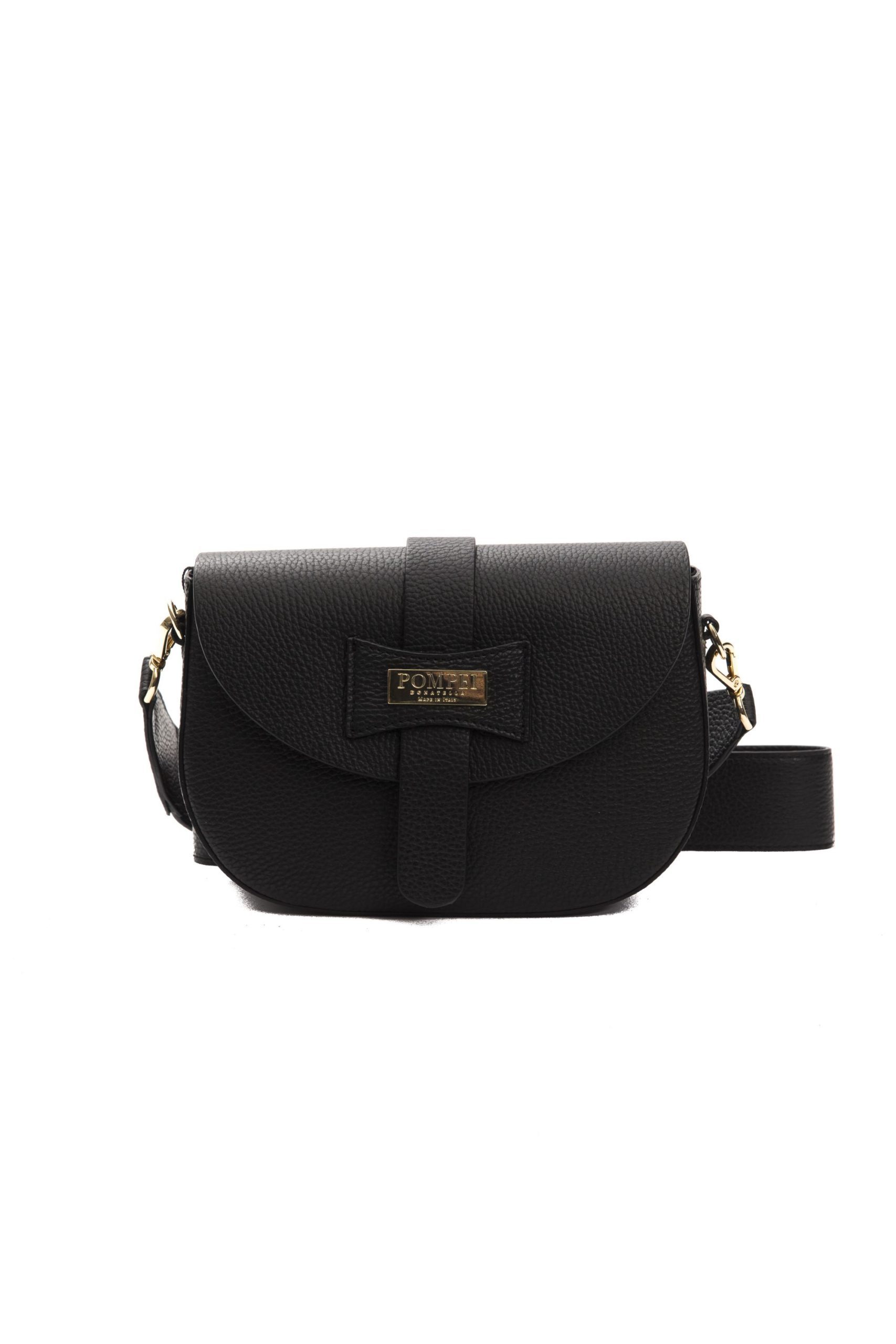 Pompei Donatella Women's Nero Crossbody Bag Black PO1004887