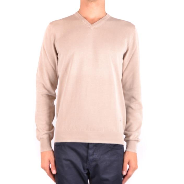 Fay Men's Sweater Beige 163820 - beige 48