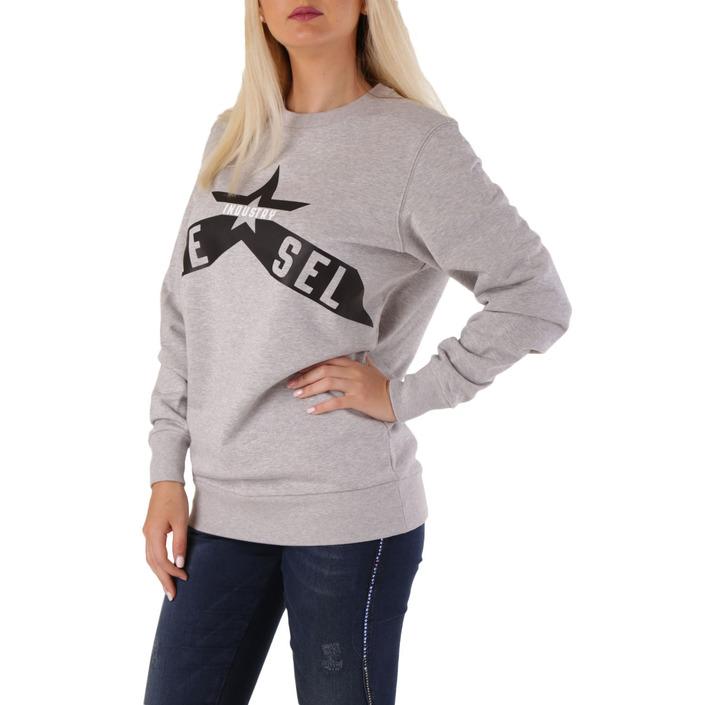 Diesel Women's Sweatshirt Grey 307328 - grey XS