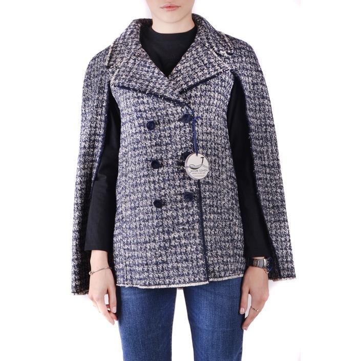 Jacob Cohen Women's Coat Multicolor 162415 - multicolor 40