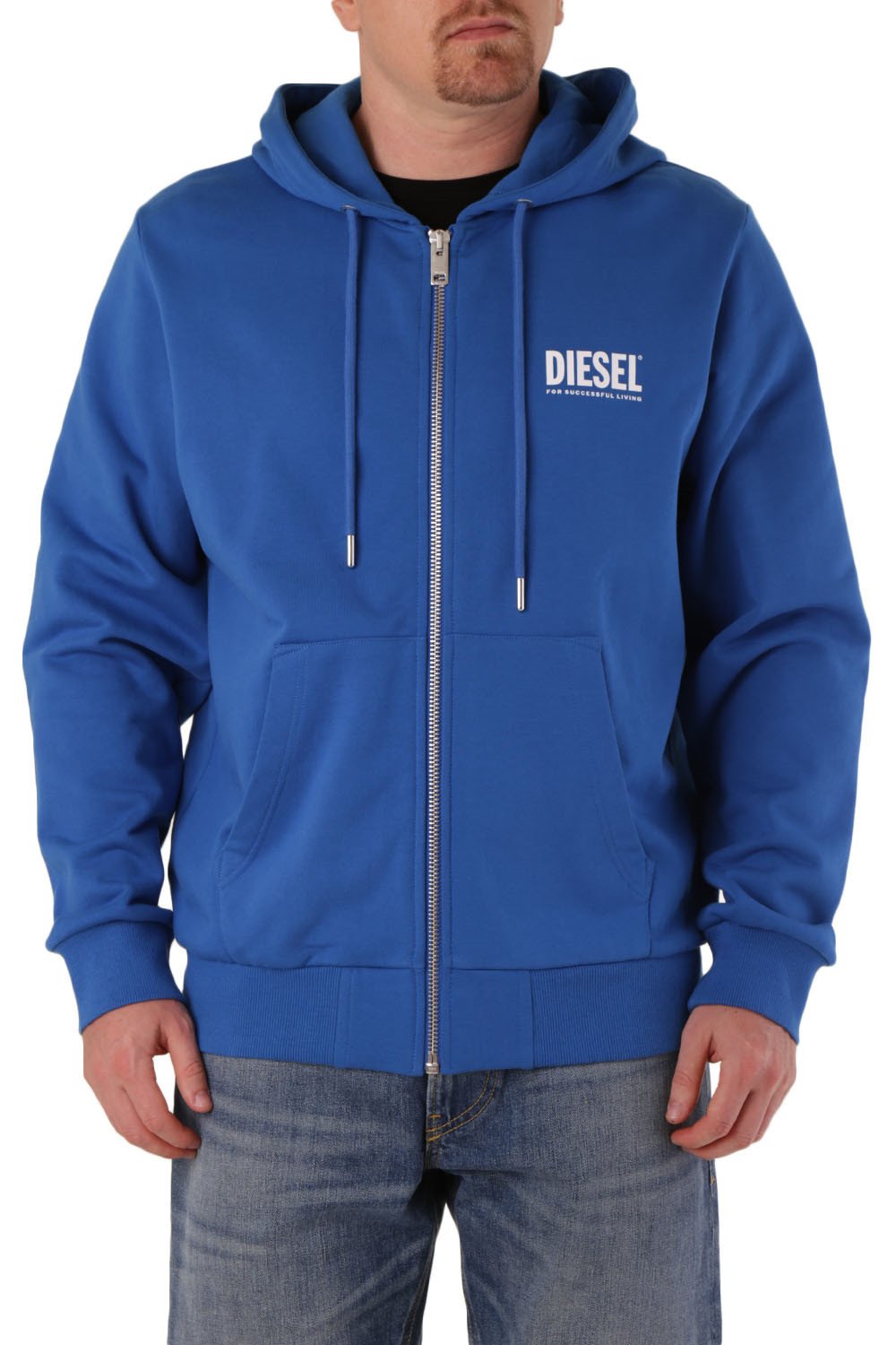 Diesel Men's Sweatshirt Various Colours 294144 - blue-2 L