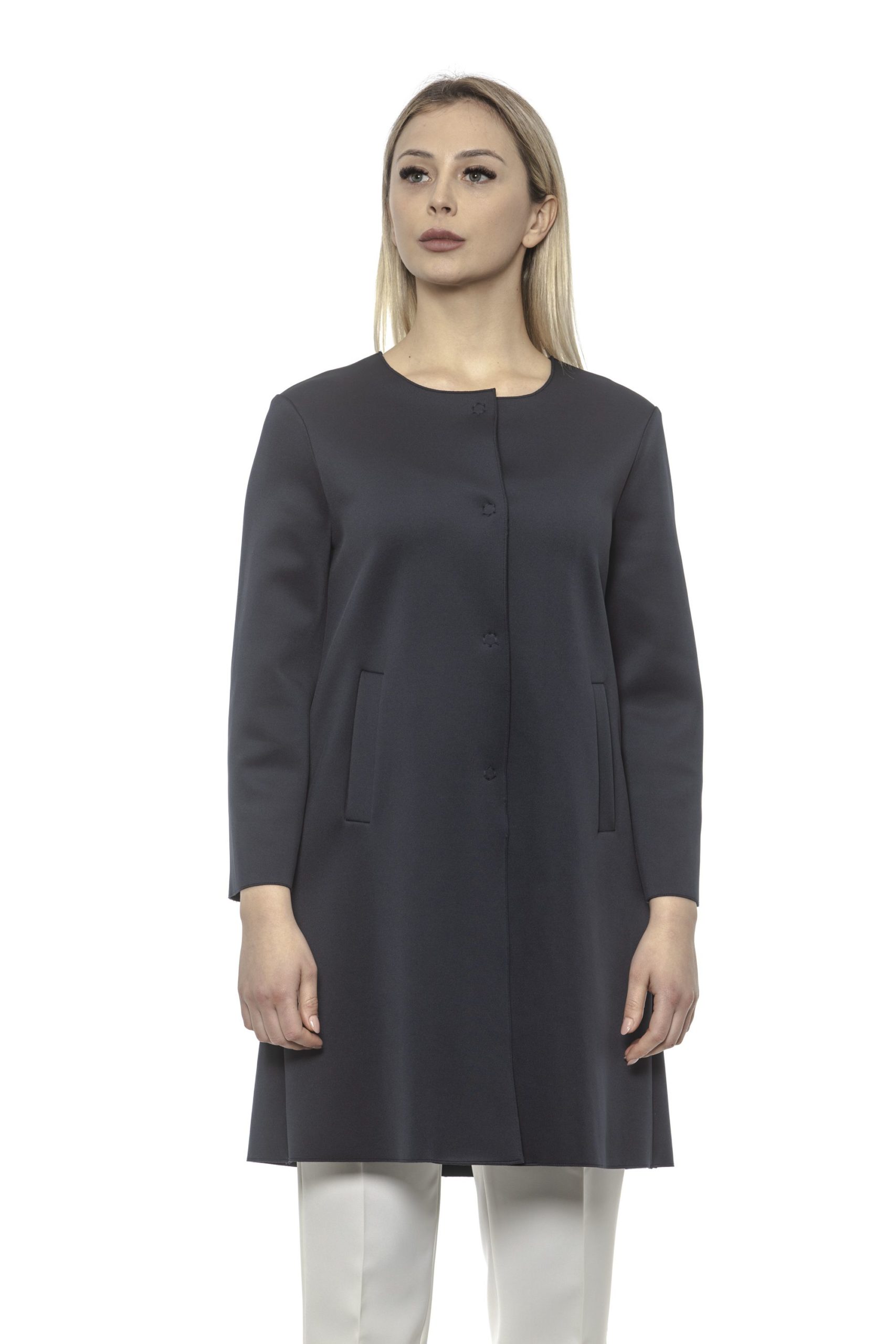 Alpha Studio Women's Coat Blue AL1374877 - IT40 | XS