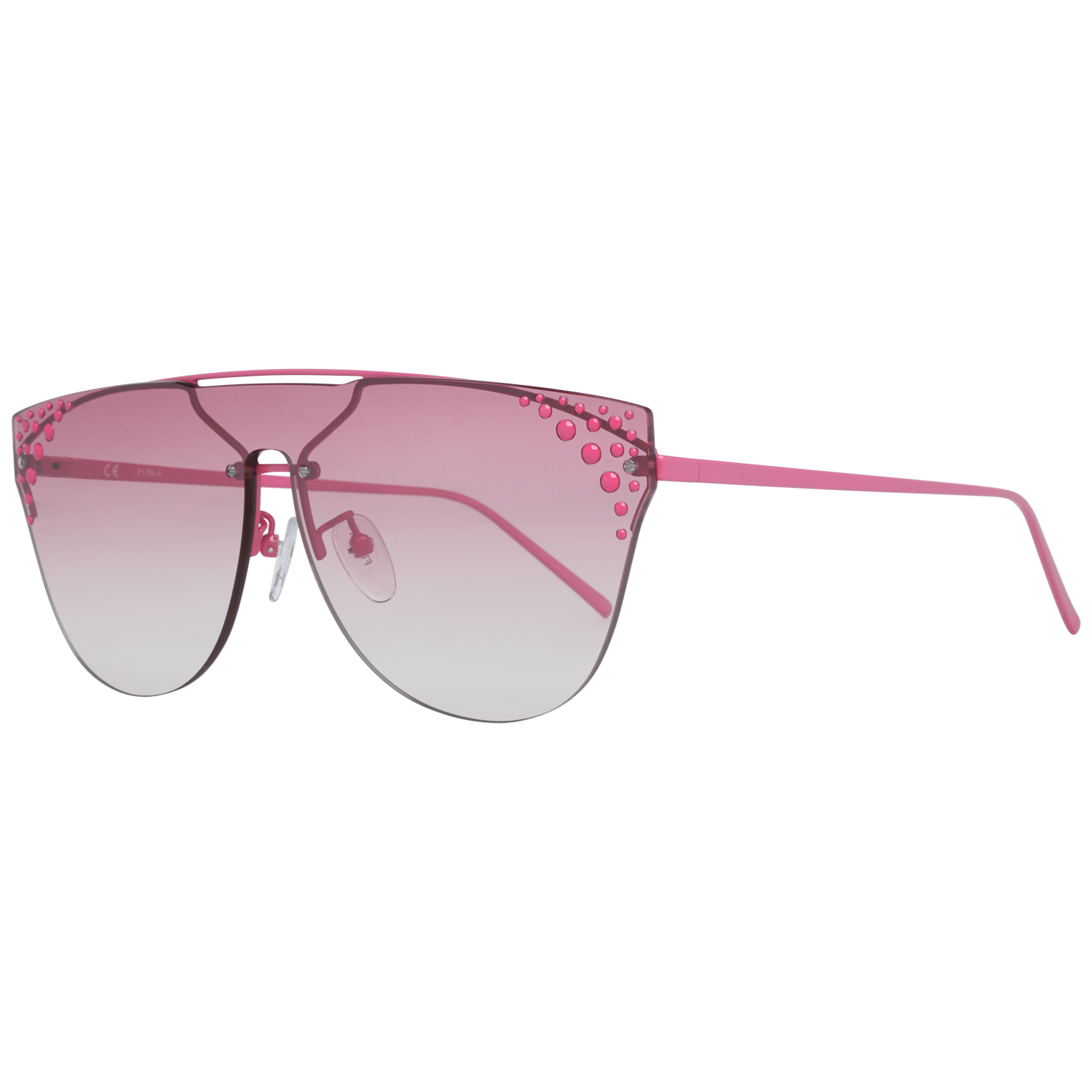Furla Women's Sunglasses Pink SFU225 99H88X