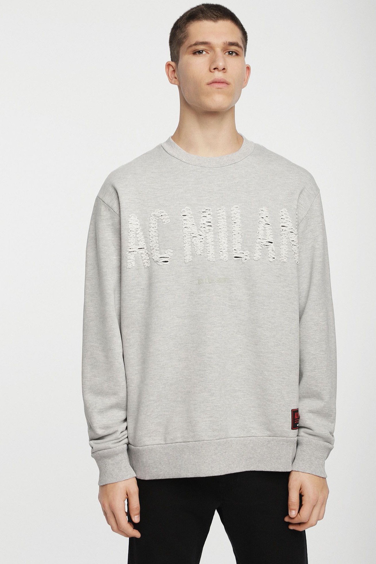 Diesel Men's Sweatshirt Various Colours 270115 - grey S