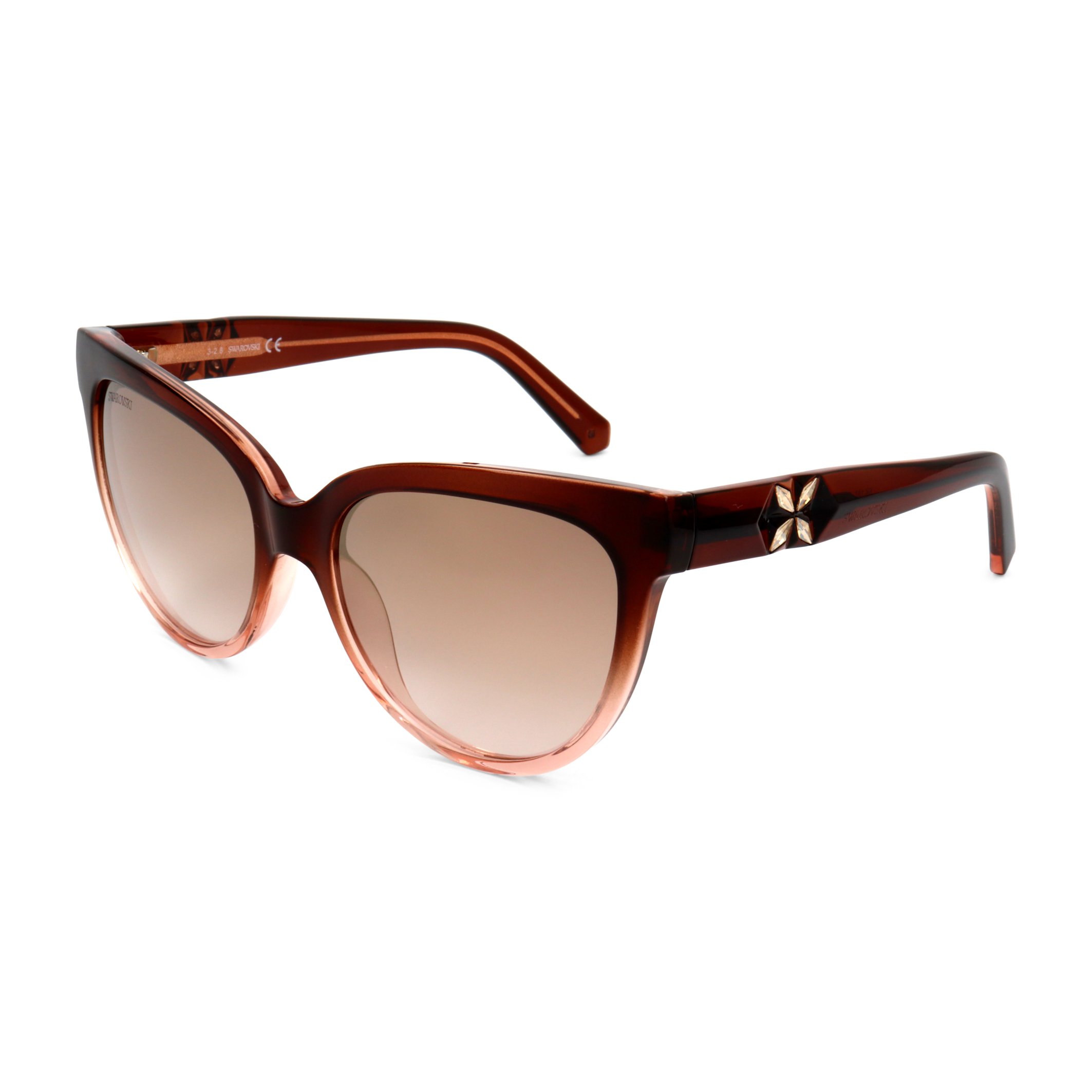 Swarovski Women's Sunglasses Brown SK0187 - brown-1 NOSIZE