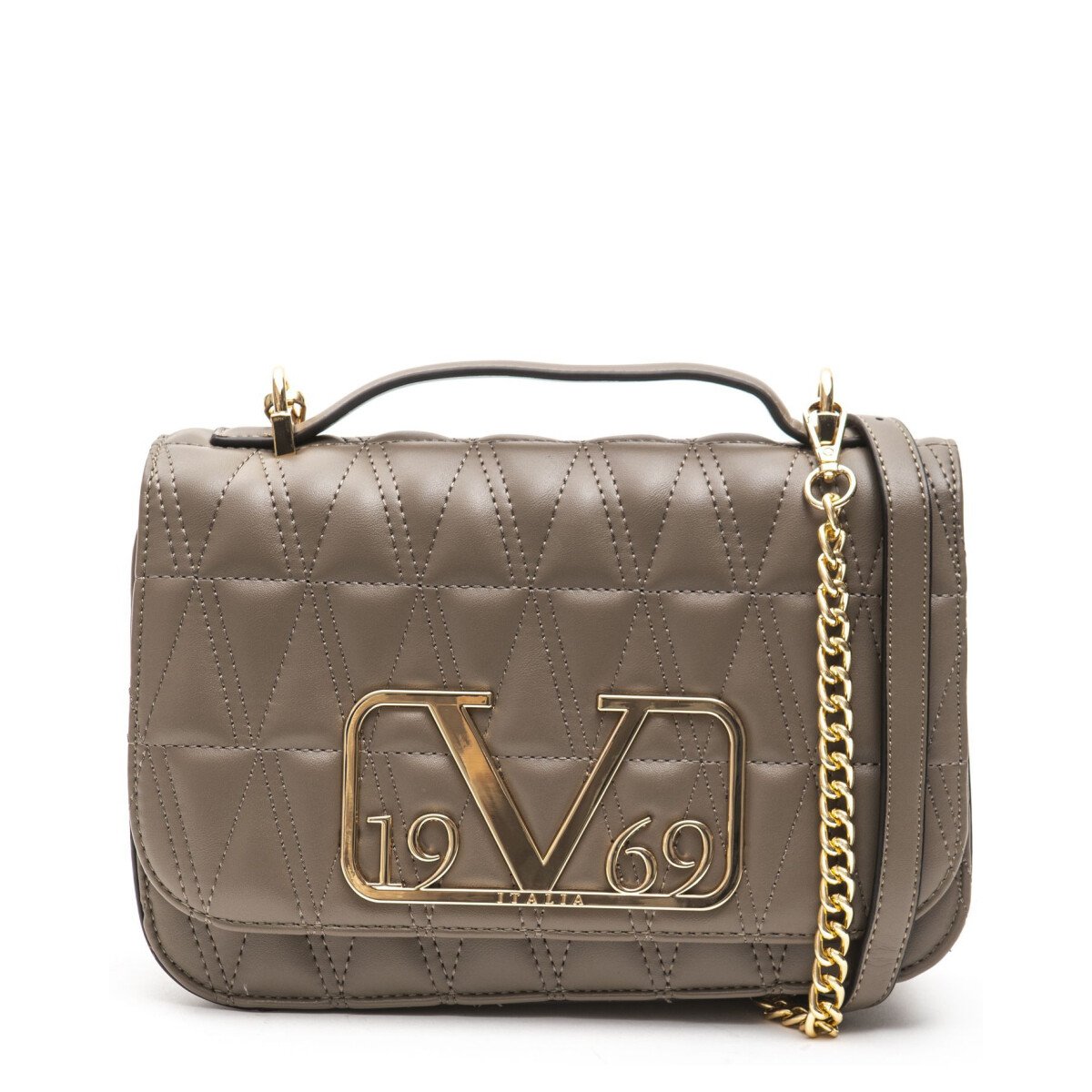 19v69 Italia Women's Shoulder Bag Various Colours 318906 - brown UNICA