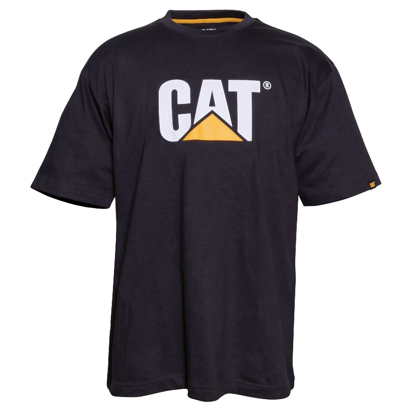 Caterpillar Men's Trademark Logo T-Shirt Various Colours 25301-42086 - Black XX