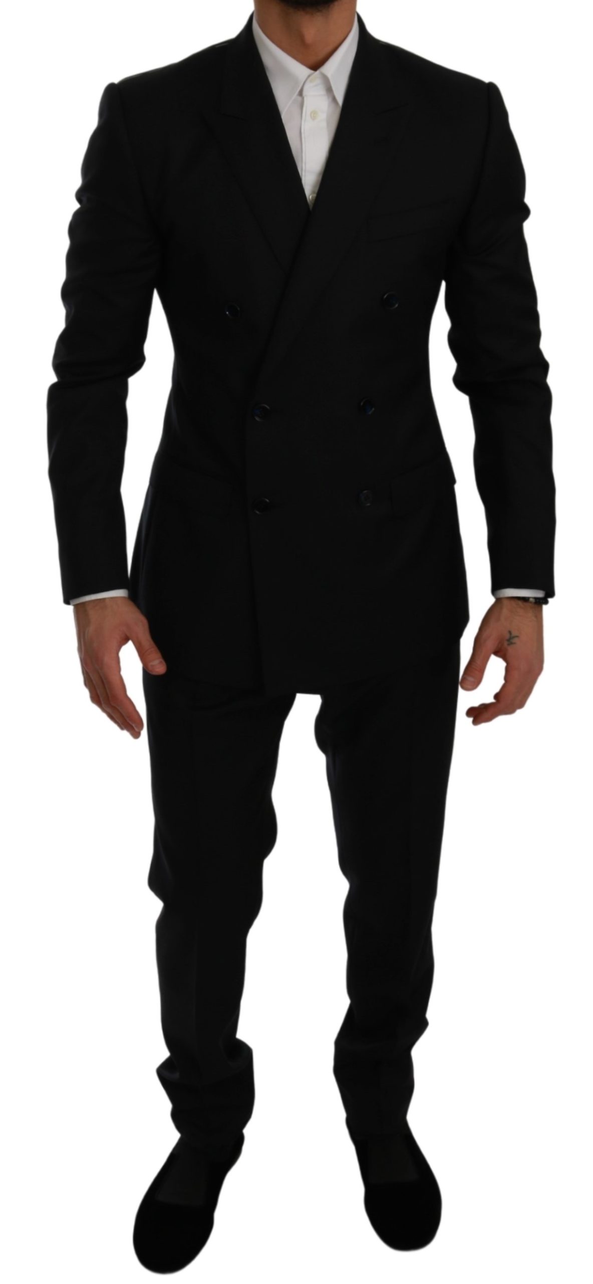 Dolce & Gabbana Men's Slim Fit 2 Piece MARTINI Suit Blue KOS1761 - IT48 | M