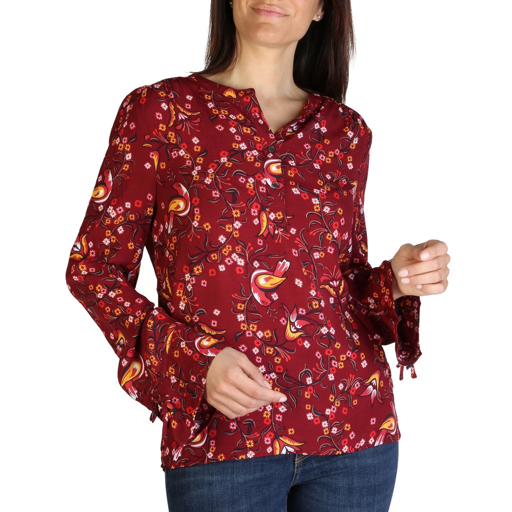 Tommy Hilfiger Women's Shirt Red WW0WW24735 - red 4