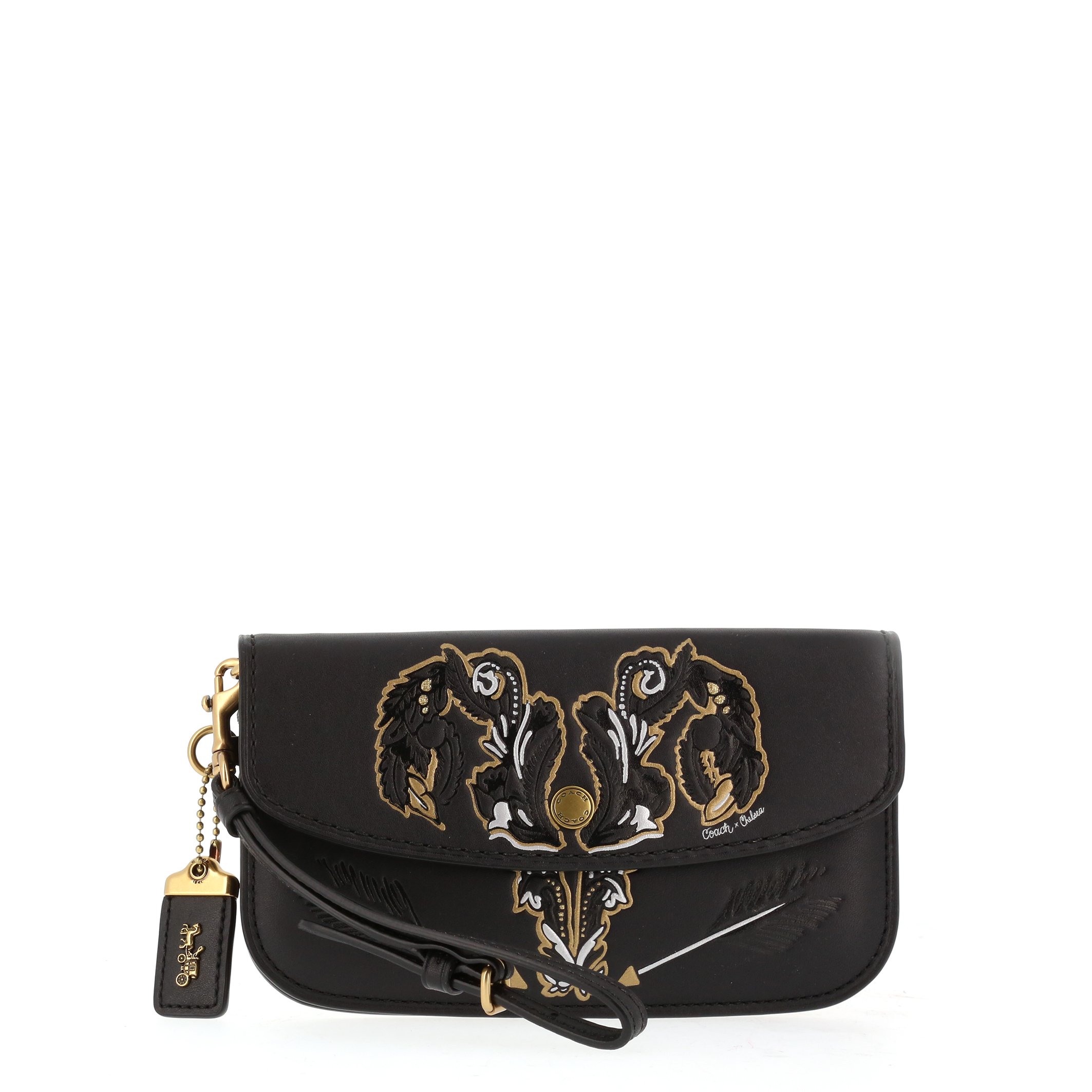 Coach Women's Clutch Bag Various Colours 37370 - black NOSIZE