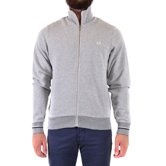 Fred Perry Men's Sweatshirt Grey 178396 - grey XS