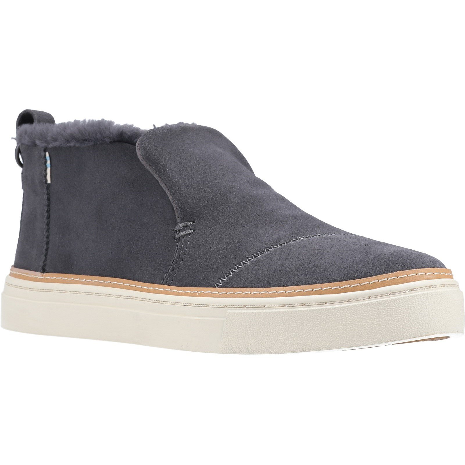 Hush Puppies Men's Paxton Chelsea Boot Various Colours 32882 - Gry Suede/Faux Shearling 5