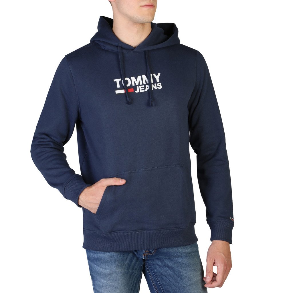 Tommy Hilfiger Men's Sweatshirt Blue DM0DM07588 - blue L