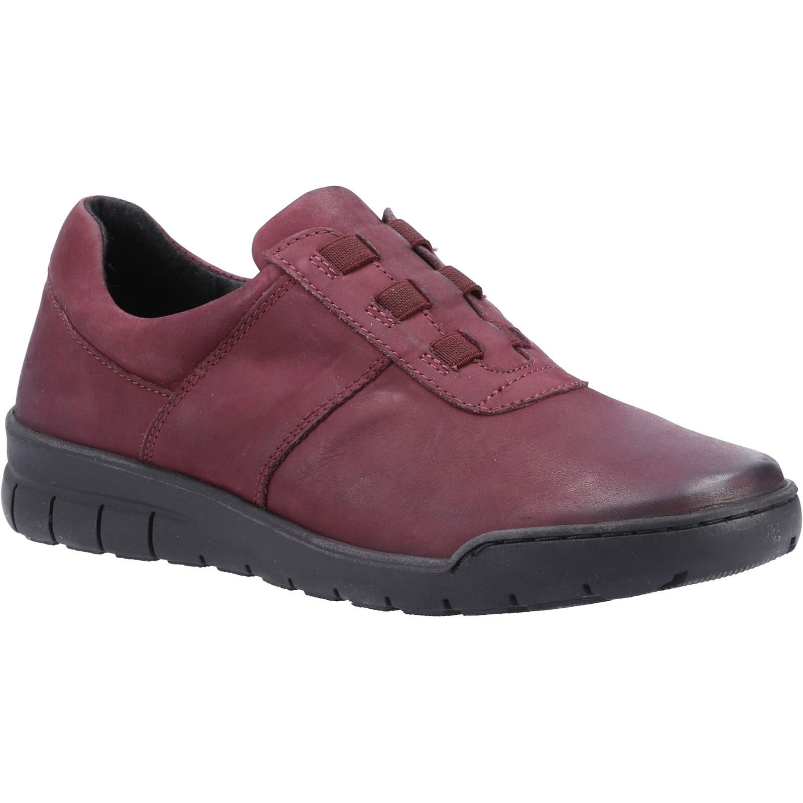 Fleet & Foster Women's Cristianos Slip On Shoe Various Colours 33015 - Bordo 3