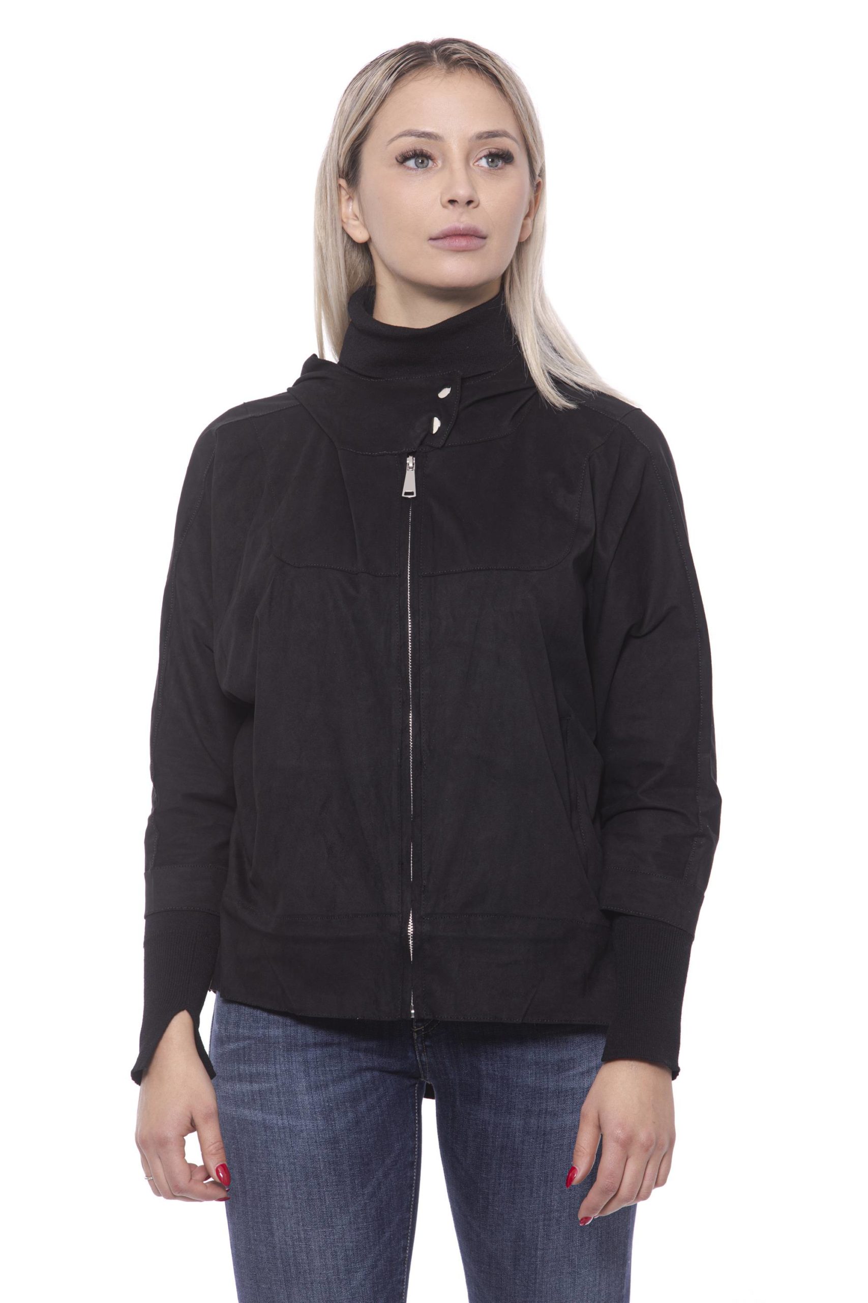 19V69 Italia Women's Nero Jacket 191388481 - IT42 | S