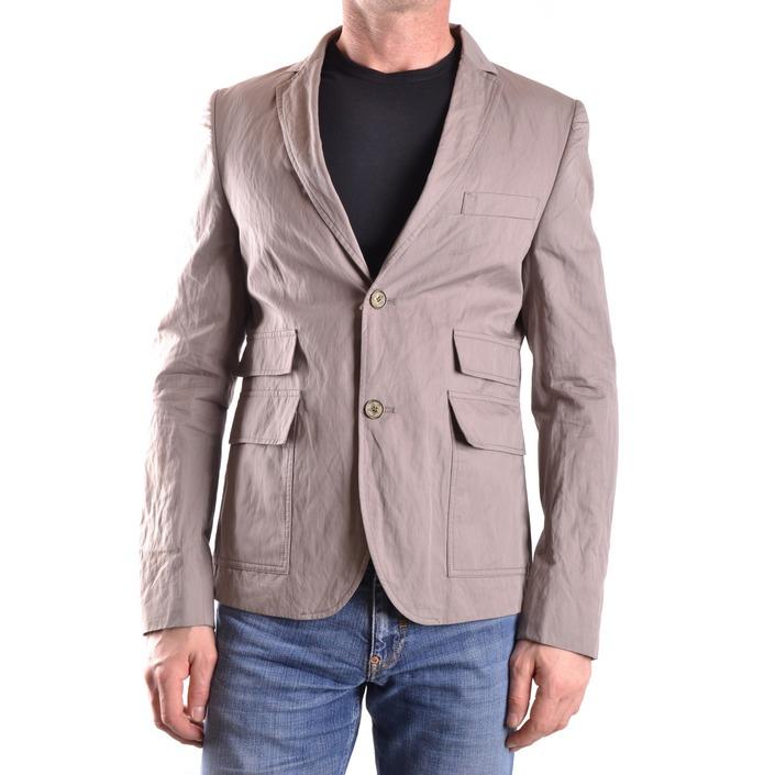 Daniele Alessandrini Men's Blazer Grey 163101 - grey 48