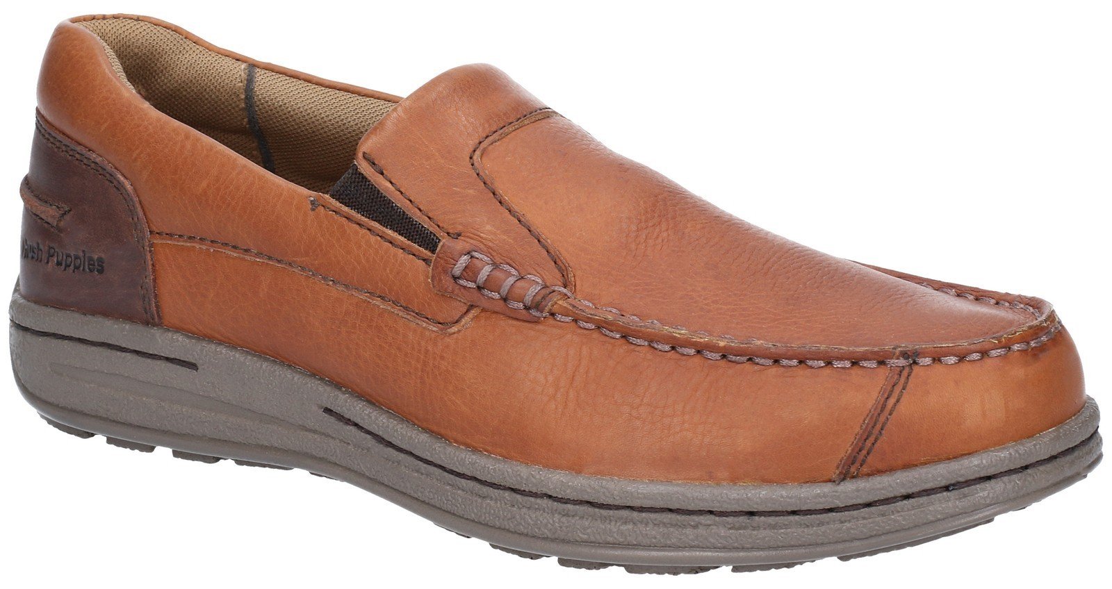 Hush Puppies Men's Murphy Victory Slip On Shoe Tan 28369 - Tan 6