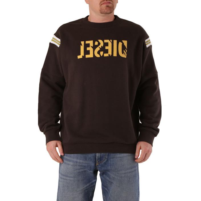 Diesel Men's Sweatshirt Brown 294137 - brown S
