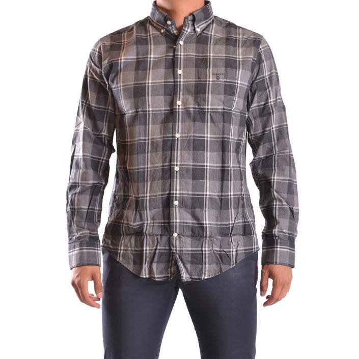 Gant Men's Shirt Grey 161053 - grey L