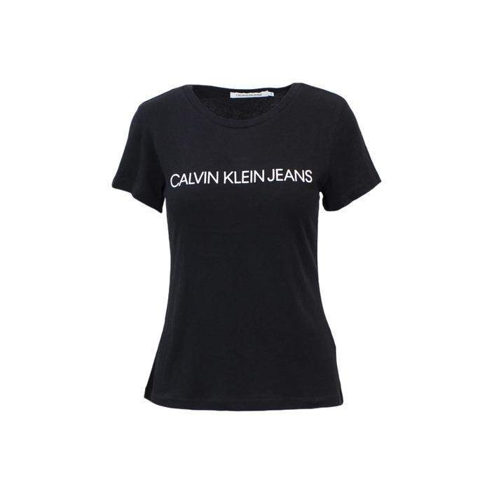 Calvin Klein Jeans Women T-Shirt Black 262556 - black XXS