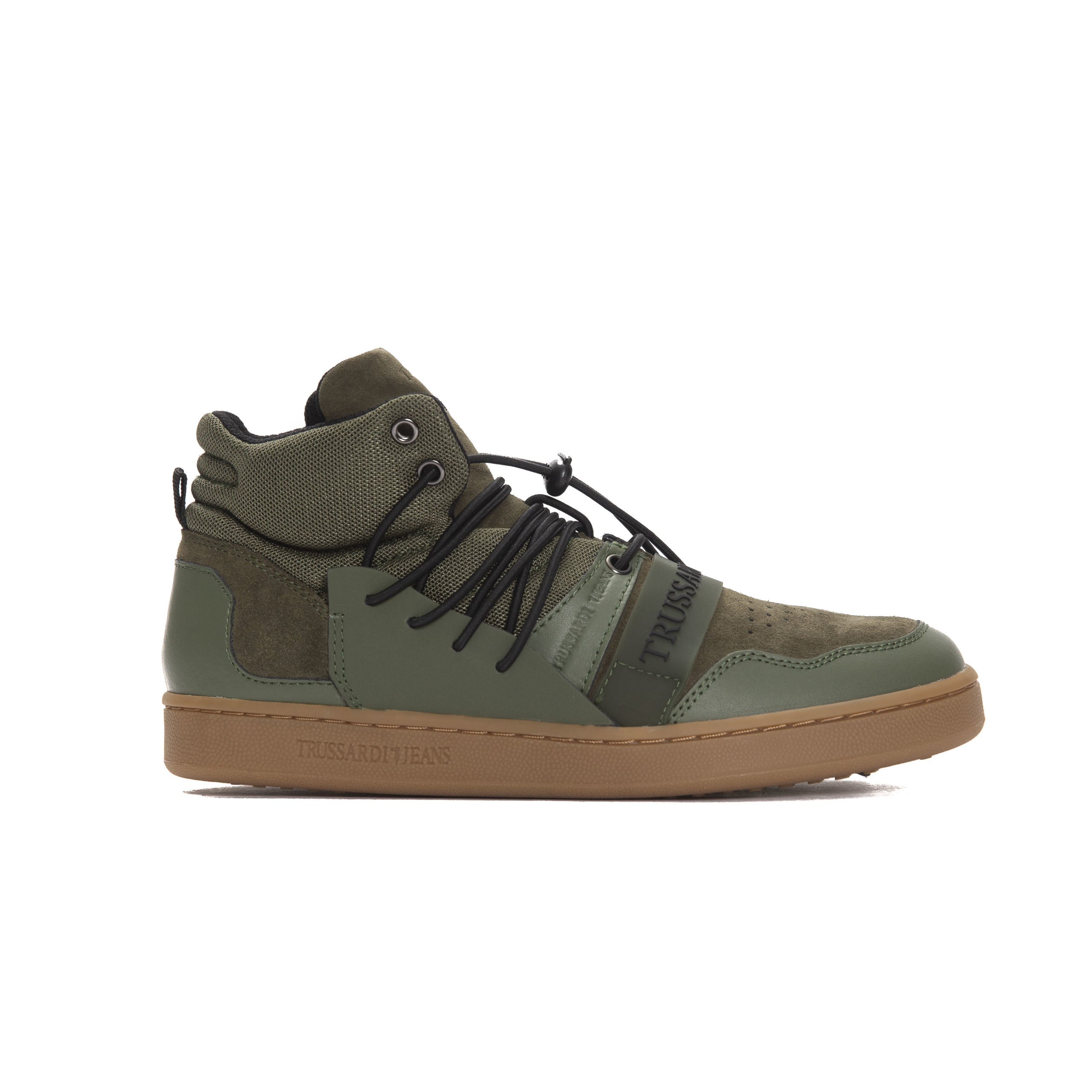 Trussardi Jeans Men's Mil. Military Trainer Army TR1006565 - EU40/US7