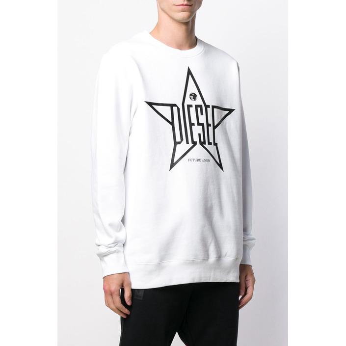 Diesel Men's Sweatshirt White 294001 - white XL