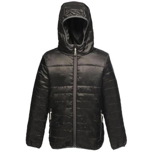 Regatta Kid's Stormforce Thermoguard Thermal Jacket Various Colours TRA454 - Black 3-4 Years