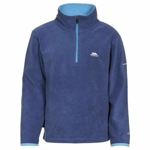 Trespass Kid's Lightweight Fleece Jumper Pull Over Various Colours Etto - Twilight 2-3 Years