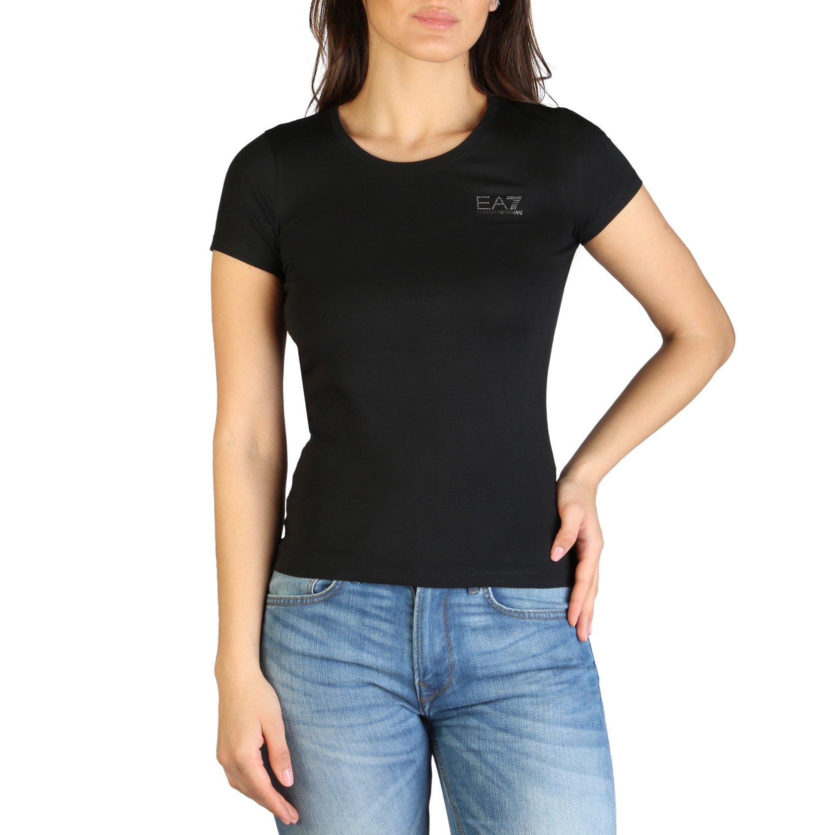 EA7 Women's T-Shirt Various Colours 7VTT01_TJ4FZ - black XXS