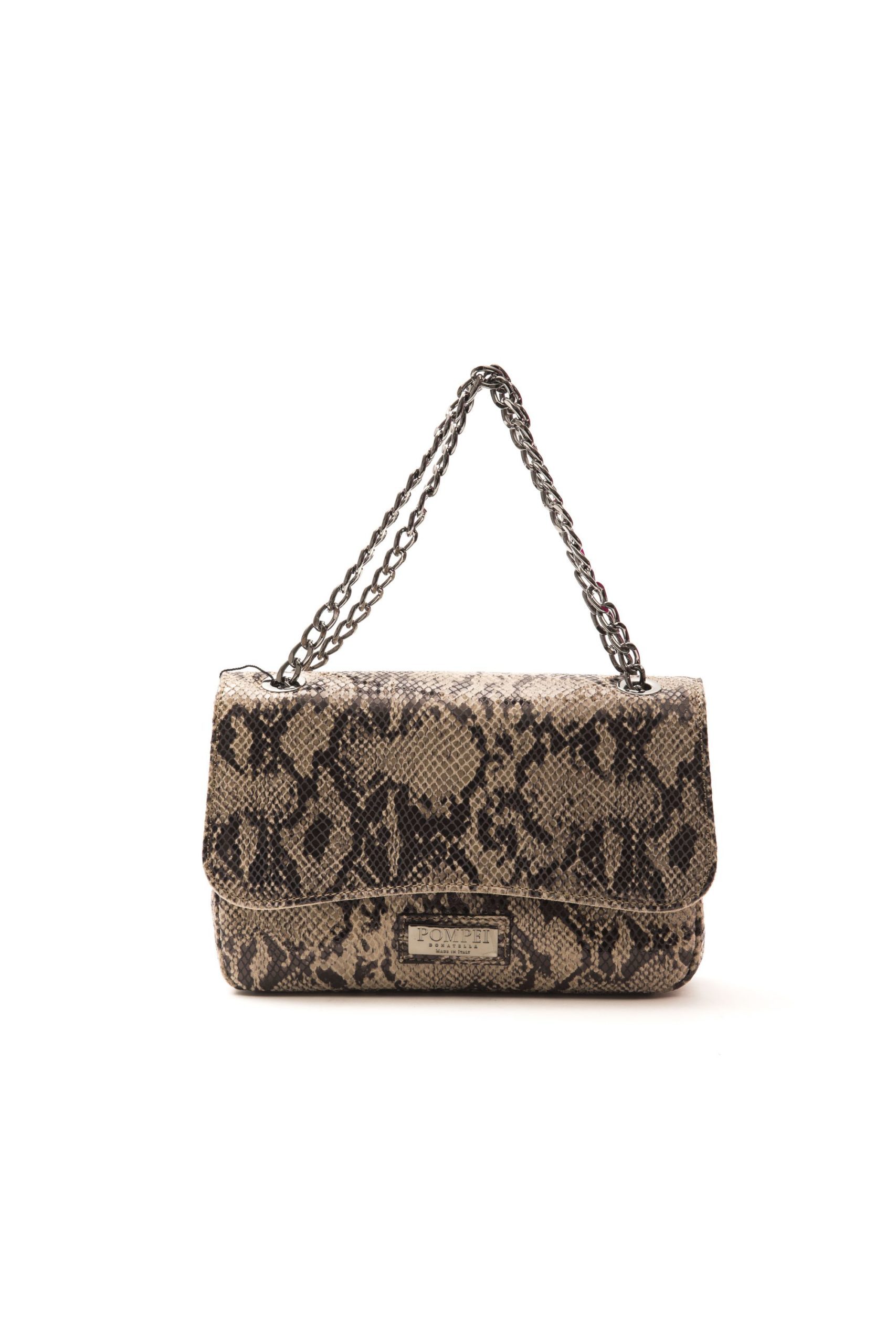 Pompei Donatella Women's Tortora Taupe Crossbody Bag Brown PO1004553