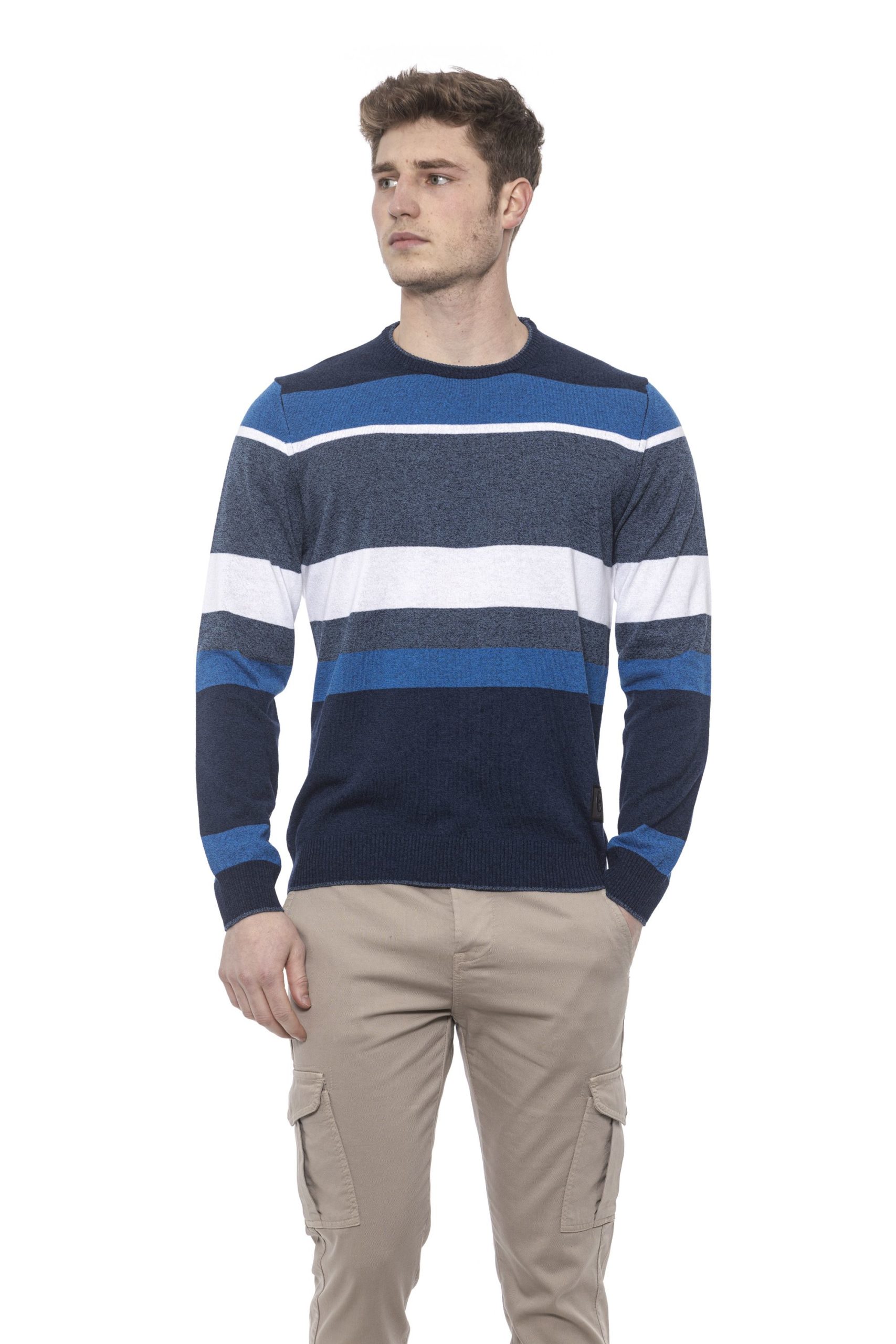 Conte of Florence Men's Sweater Blue CO1378090 - S