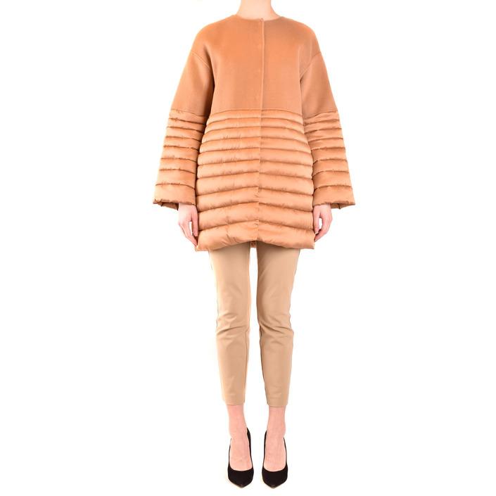 Elisabetta Franchi Women's Coat Beige 198677 - beige 44