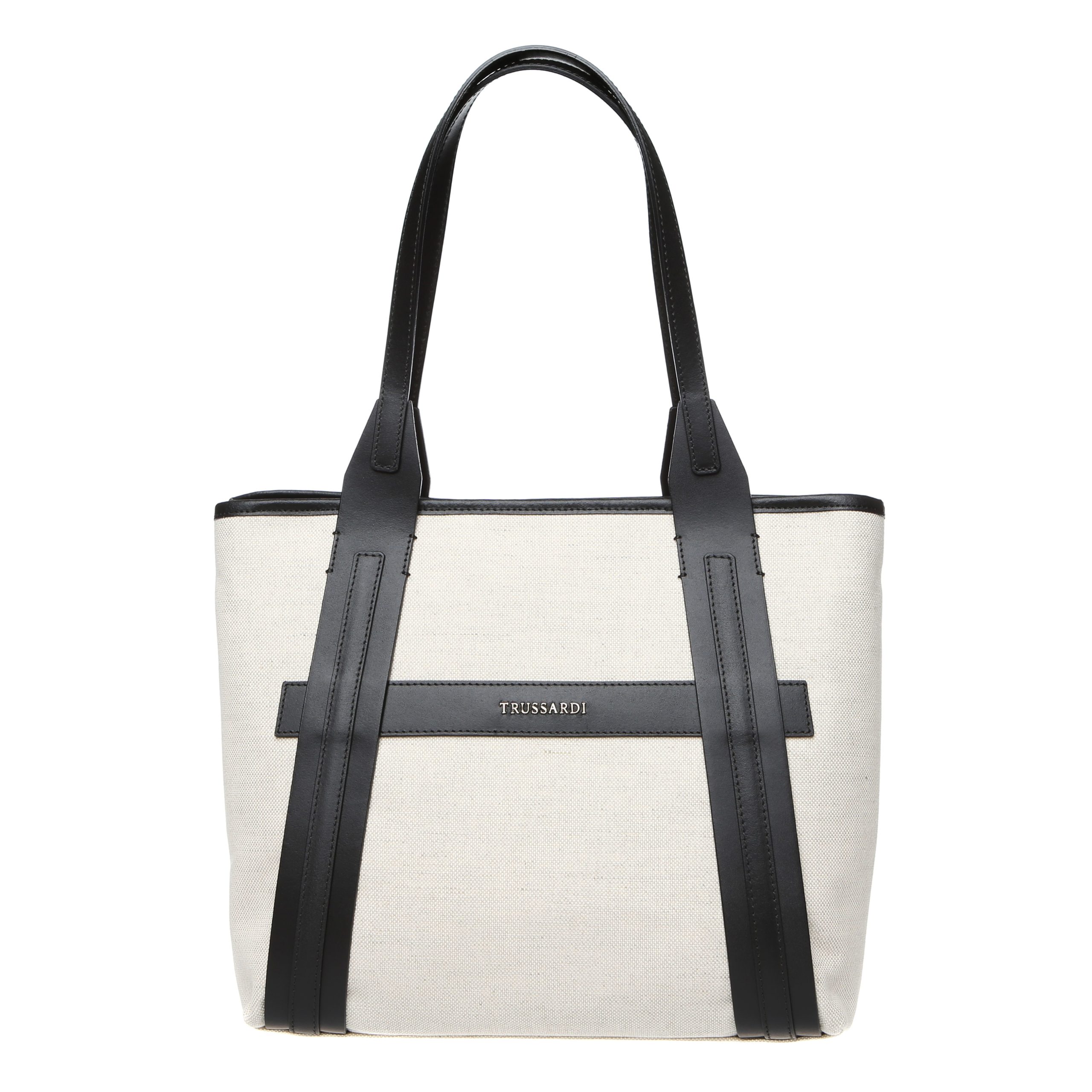 Trussardi Women's Shoulder Bag White 76B120M_119Natural-Black