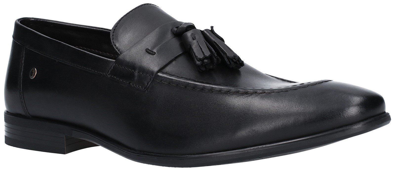 Base London Men's Ritz Waxy Loafer Black 27262 - BLACK 6