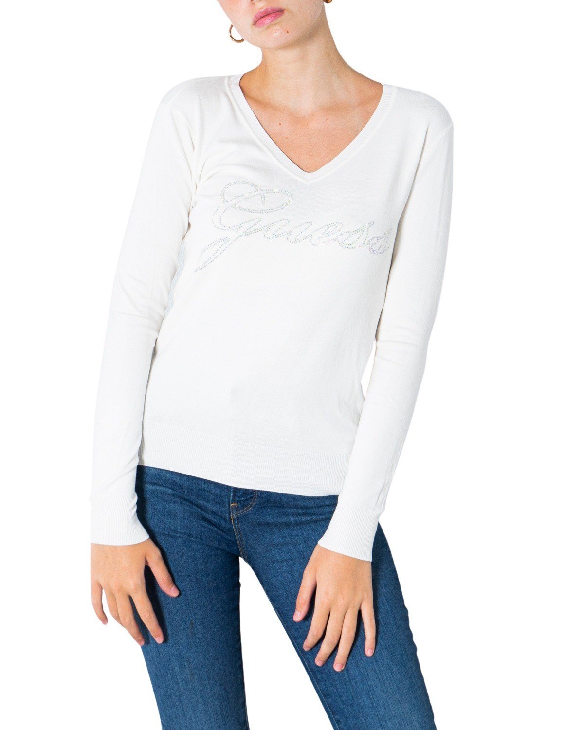 Guess Women's Sweater Various Colours 305565 - white XS