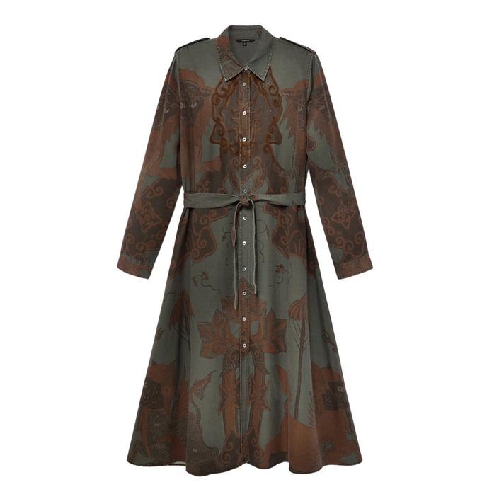 Desigual Women's Dress Green 185077 - green M